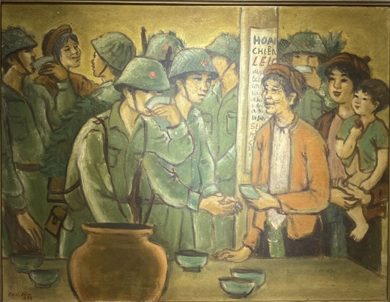 Giới thiệu 60 tác phẩm mỹ thuật về đề tài lực lượng vũ trang - chiến tranh cách mạng